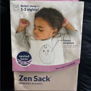 Nested Bean Zen Sack Wearable Blanket - Cream